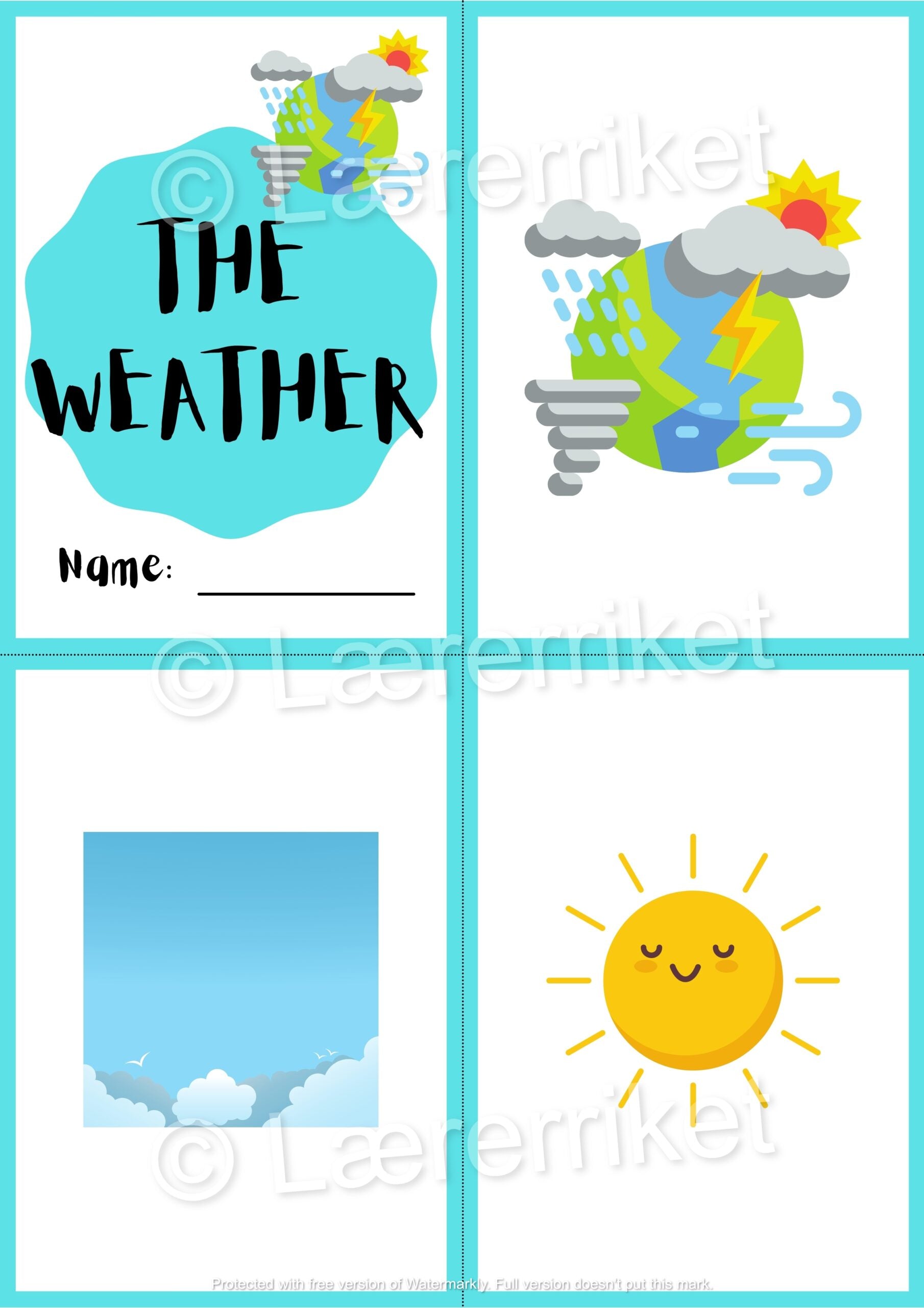 Ordbok engelsk - The Weather