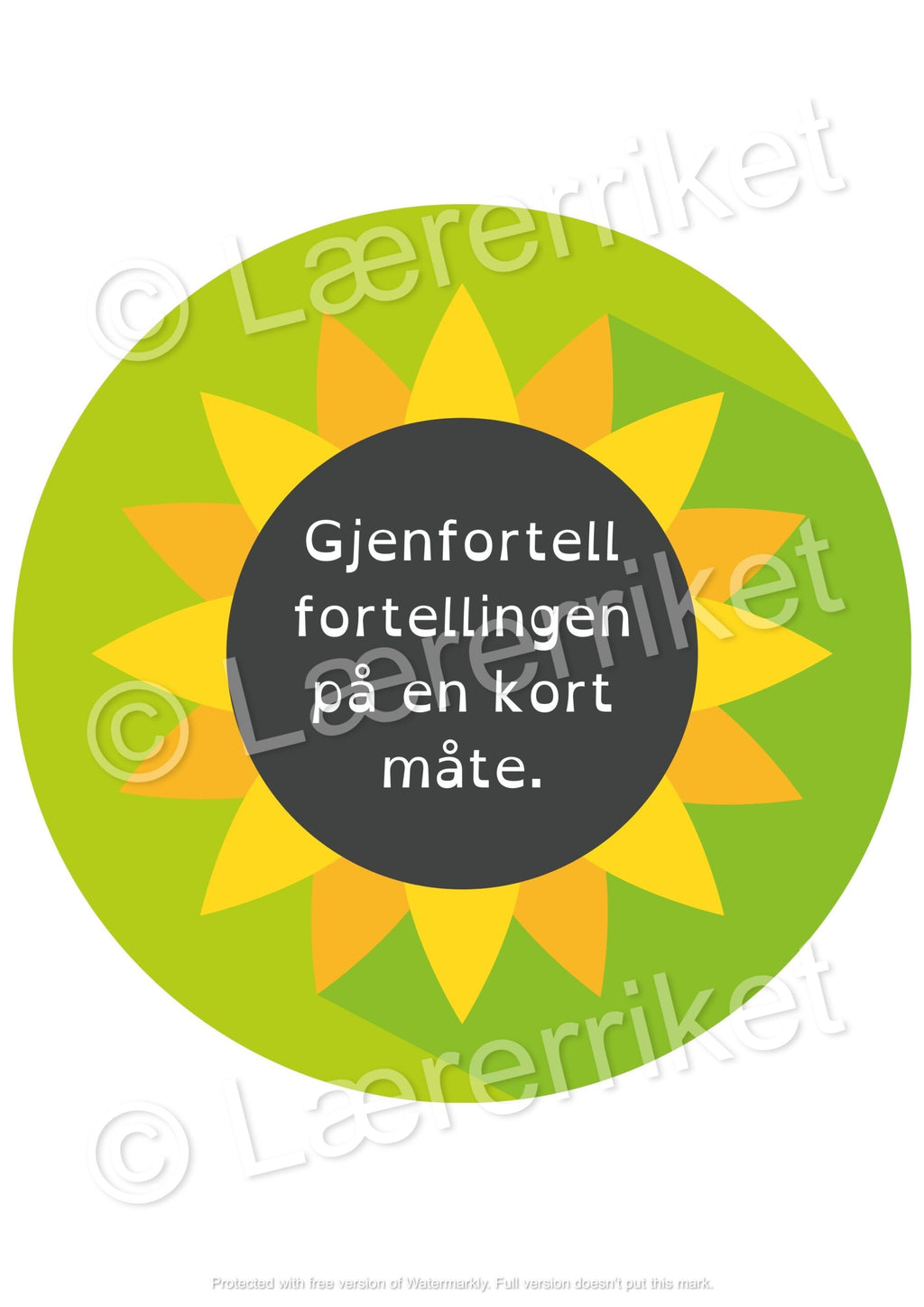 Fortelling - refleksjonskort