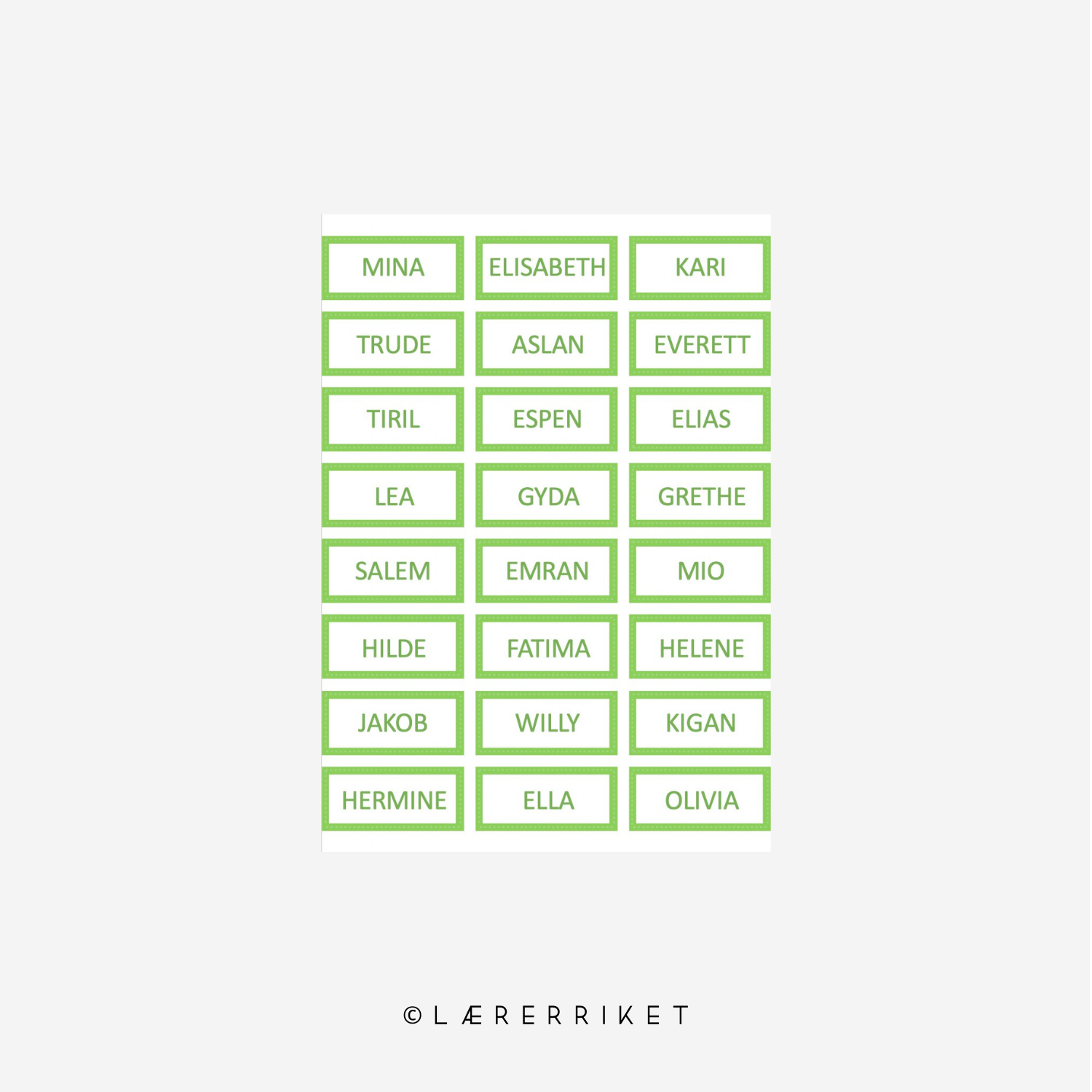 Brukernavn og passord