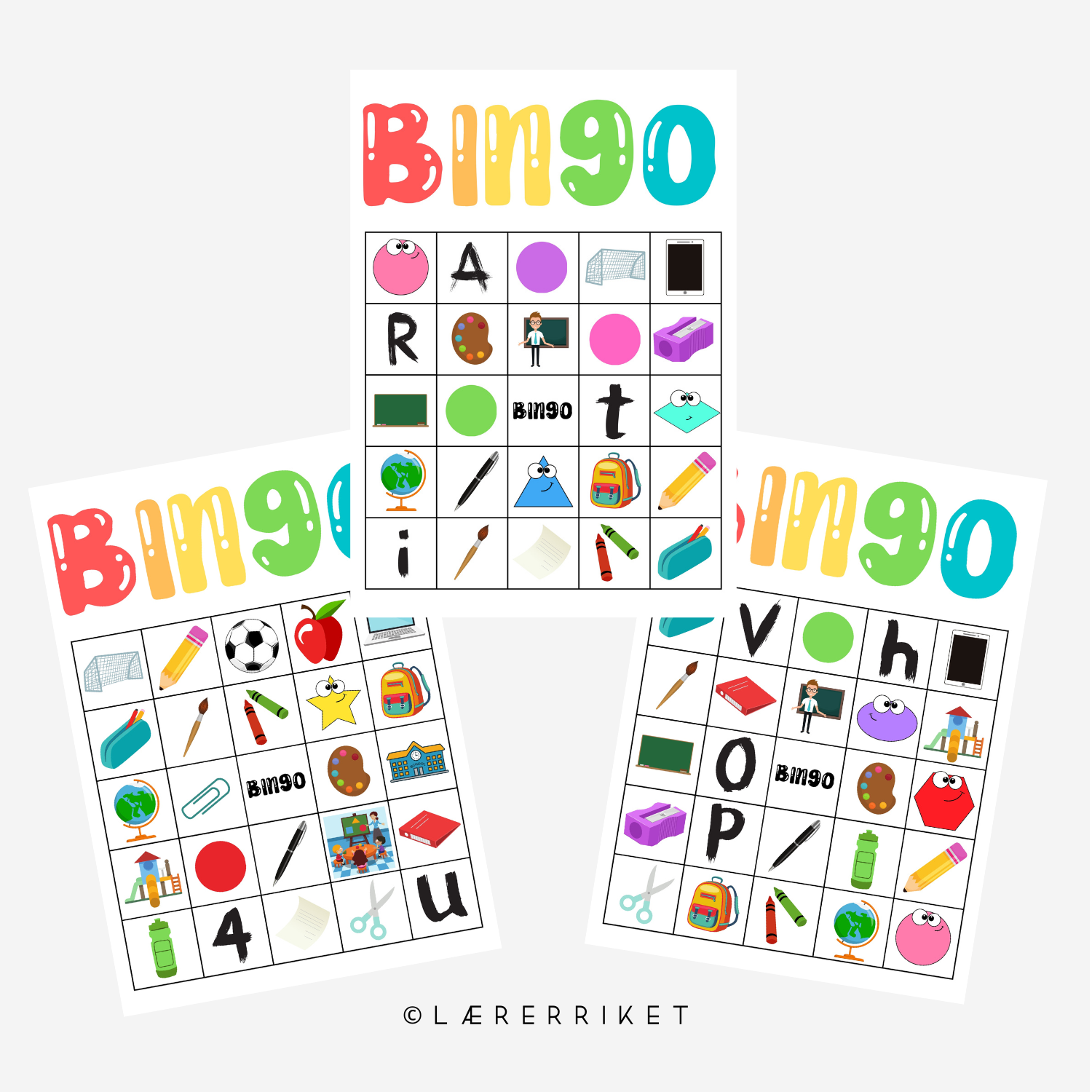 Skolestart-bingo
