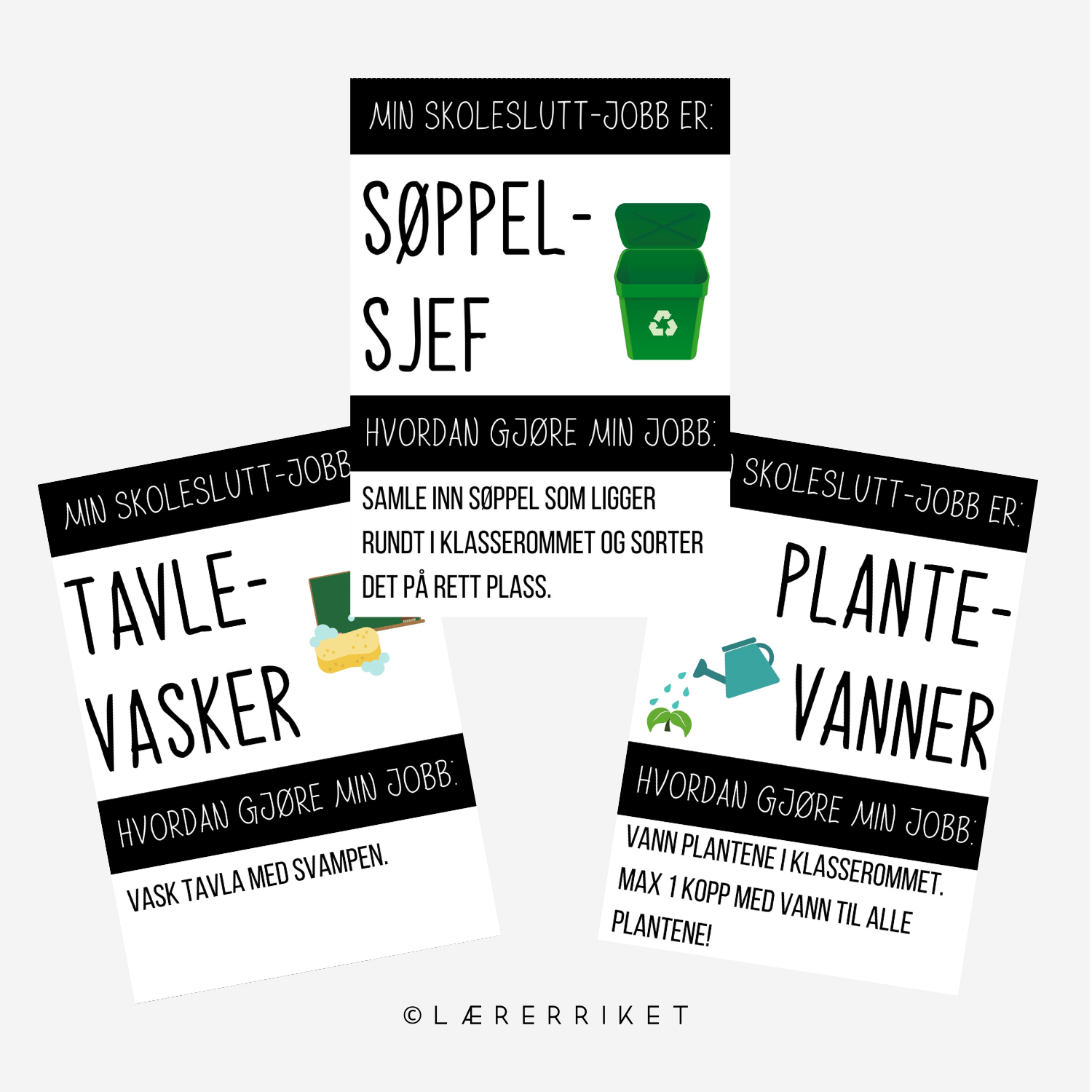 Skoleslutt-jobber