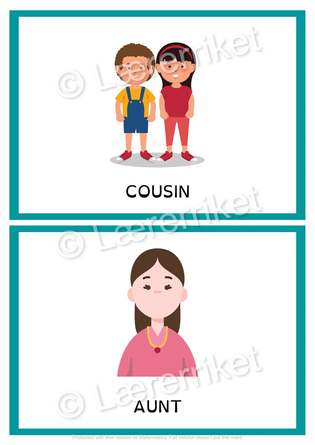Flashcards - Family
