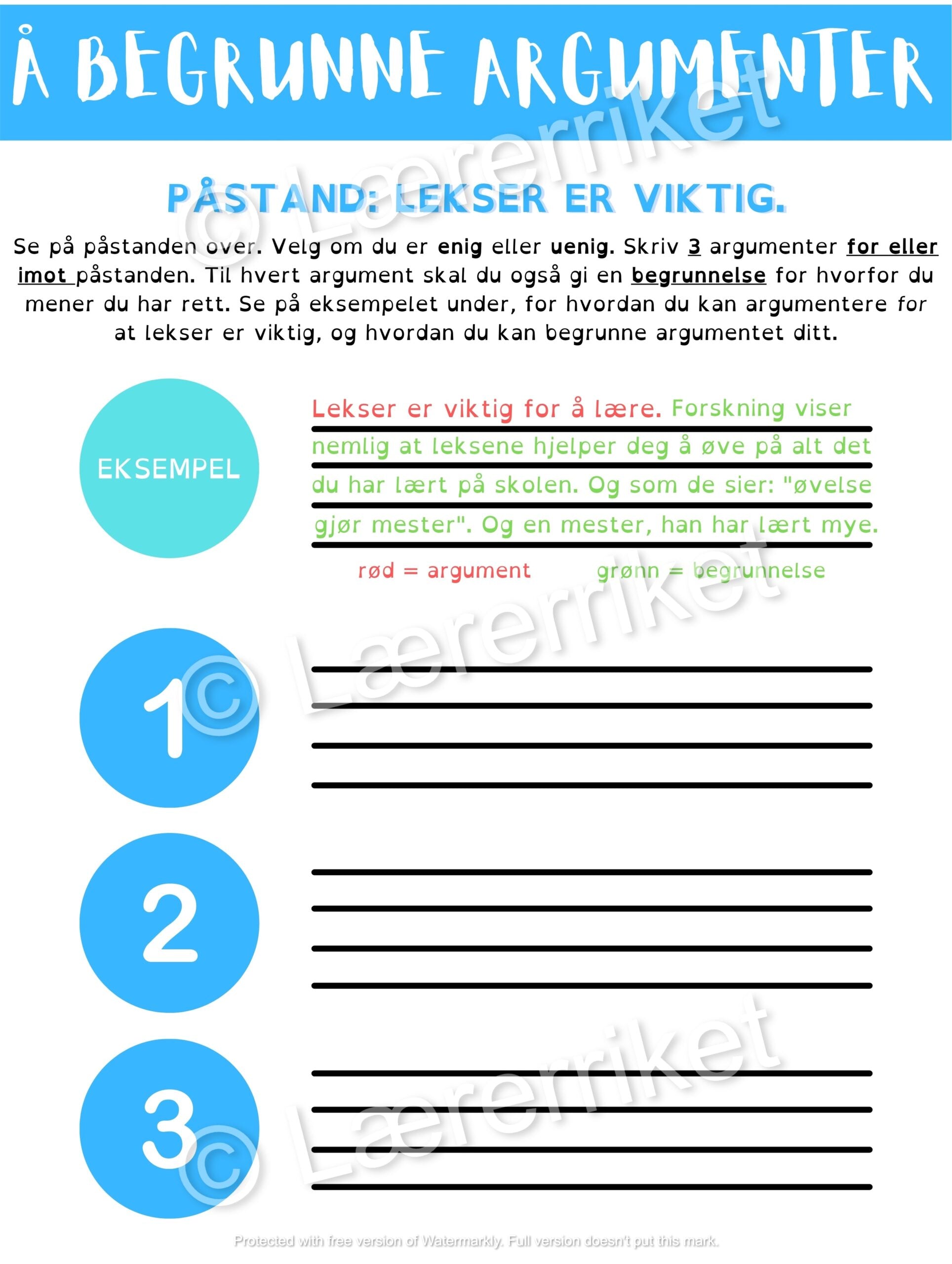 Argumenterende tekst