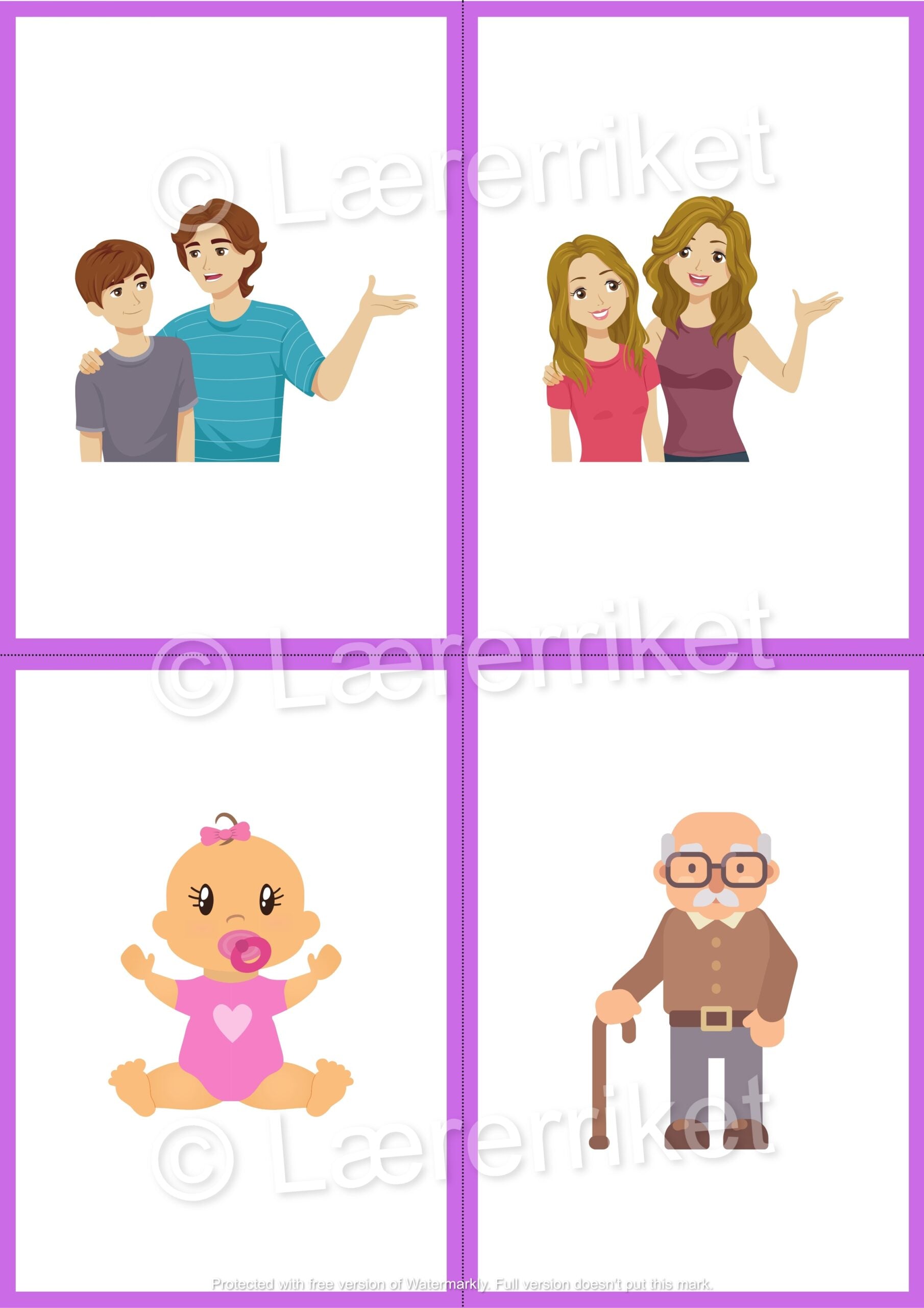 Ordbok engelsk - My Family