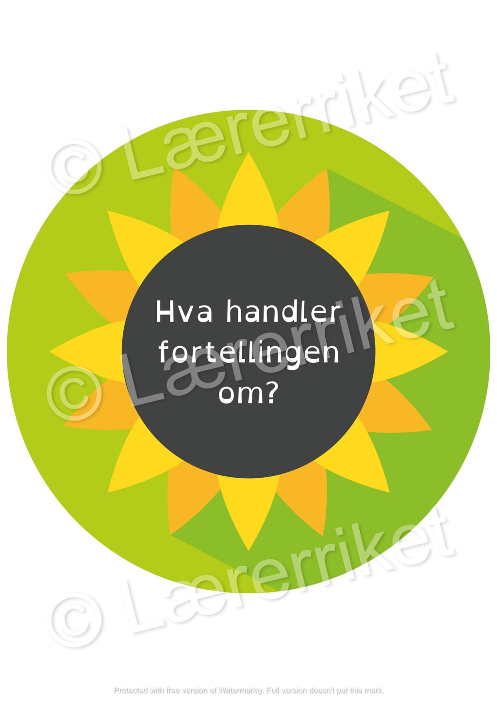 Fortelling - refleksjonskort