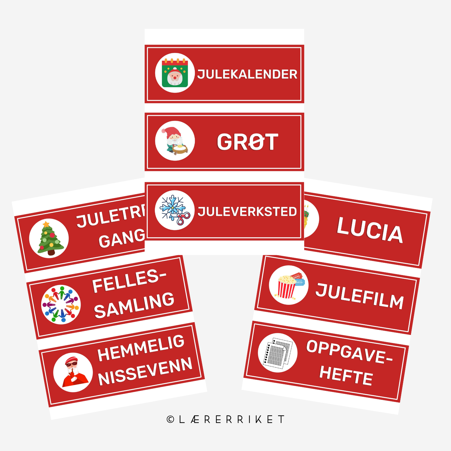 Timeplan - juleaktiviteter