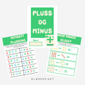 Pluss og minus hefte