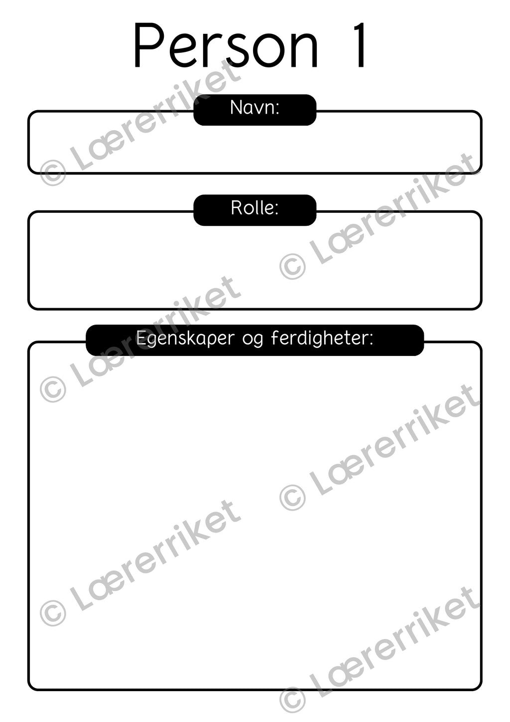 Egenskaper ved samarbeid - skattejakt