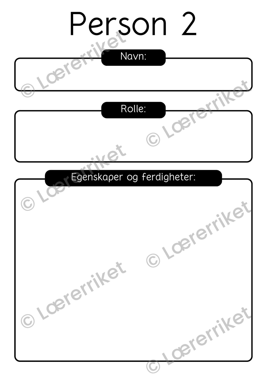 Egenskaper ved samarbeid - skattejakt