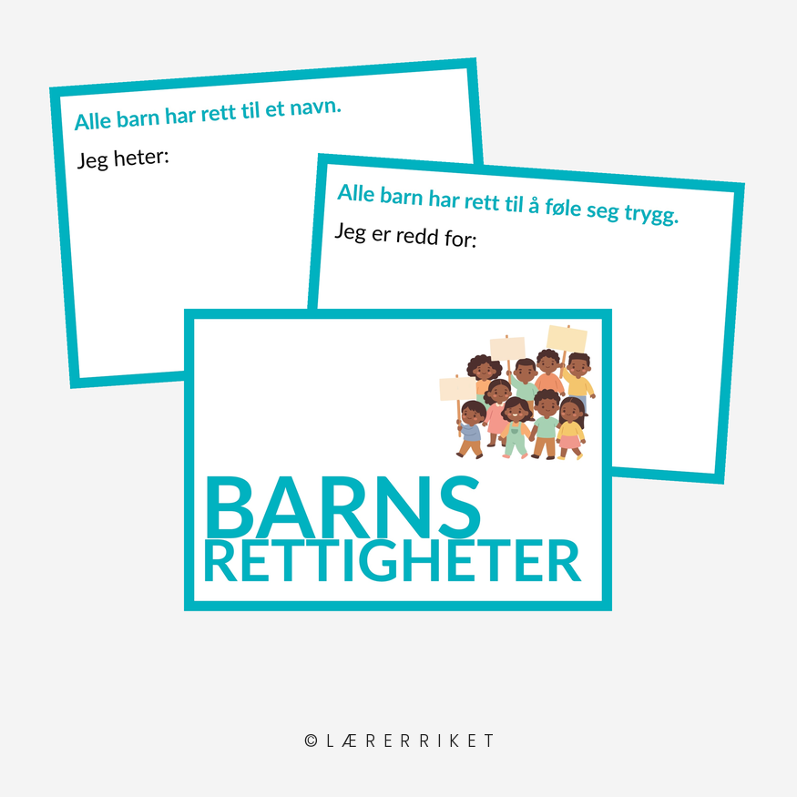 Barns rettigheter - minihefte til FN-dagen