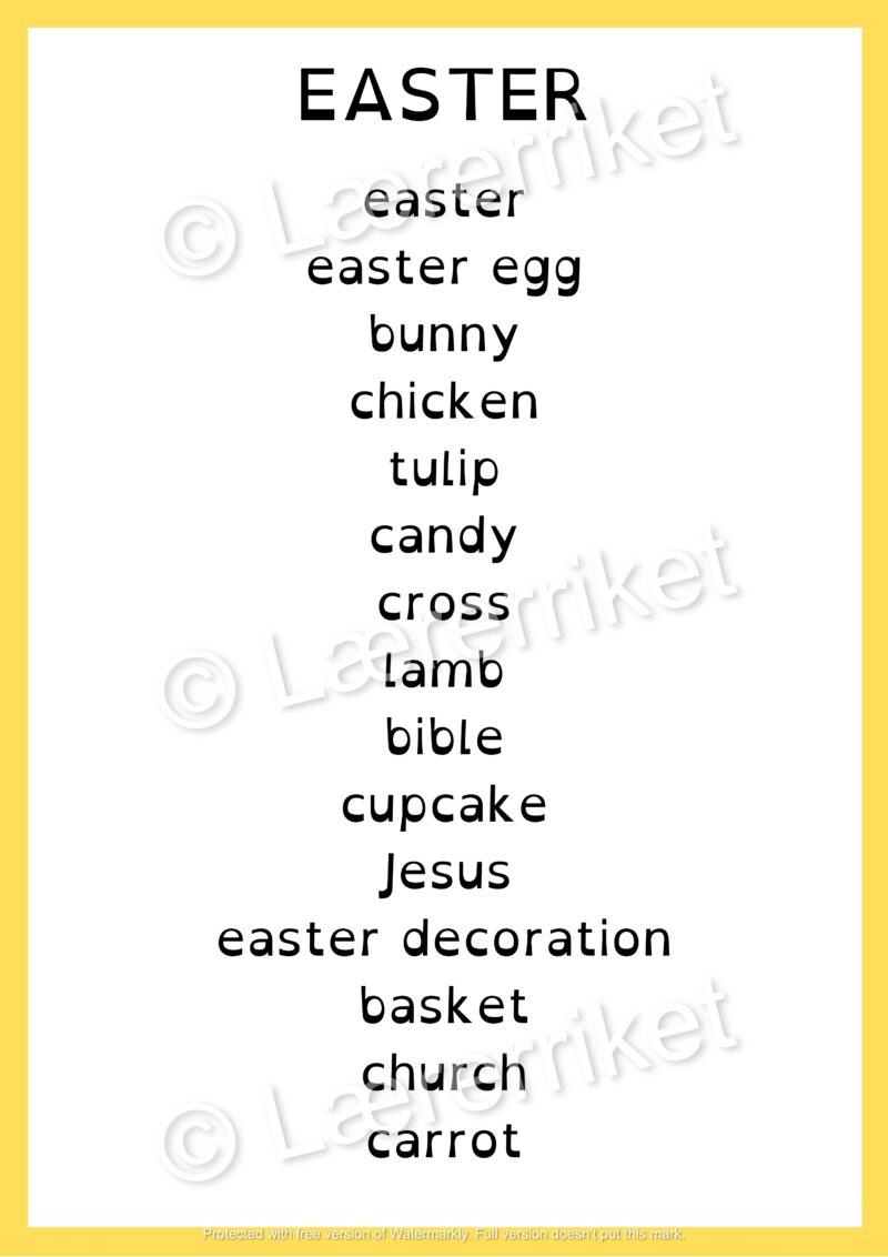 Flashcards - Easter - Image 2