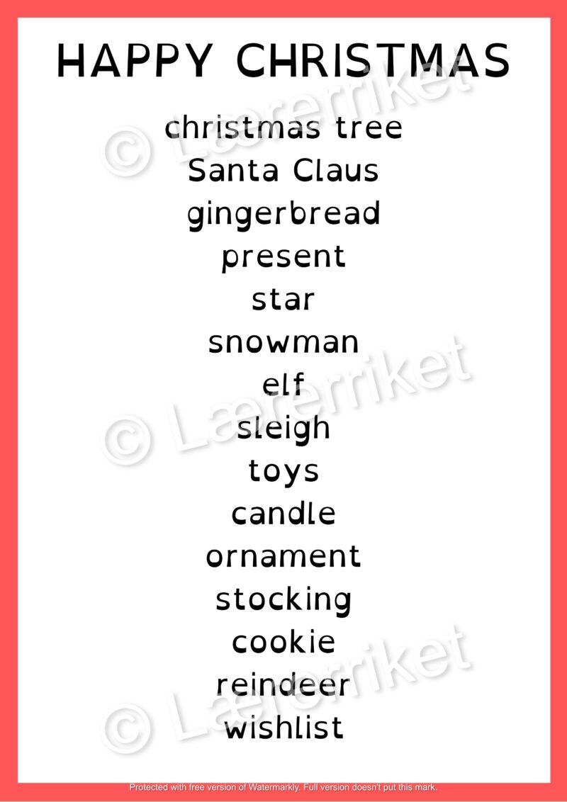 Flashcards - Happy Christmas - Image 2