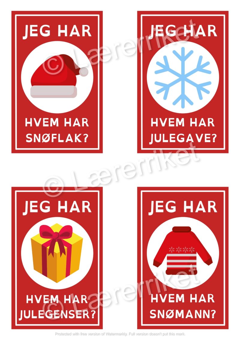 Jeg har - hvem har: Juletema - Image 3