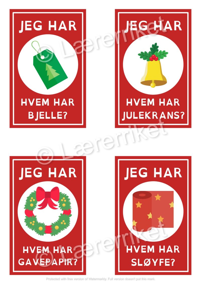 Jeg har - hvem har: Juletema - Image 6