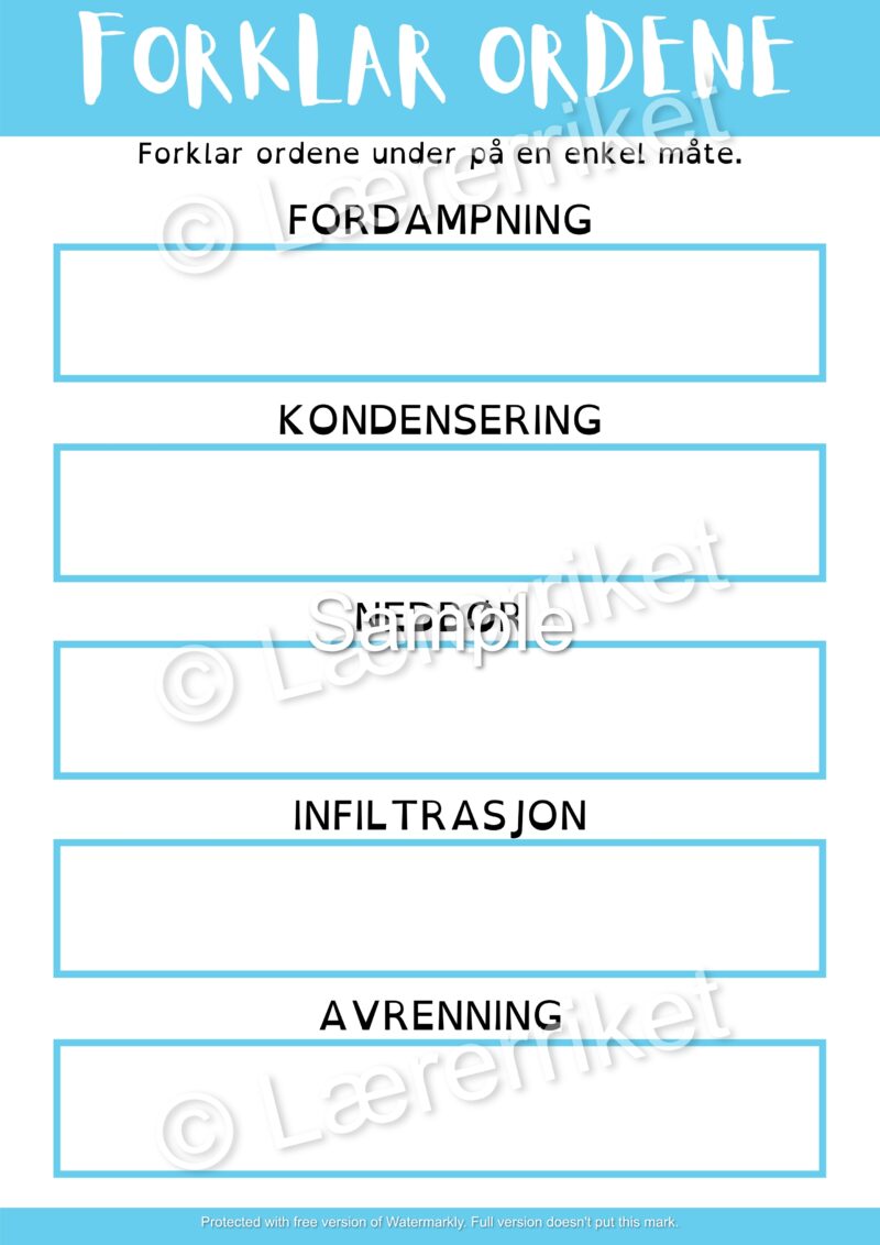 Vannets kretsløp - Image 6