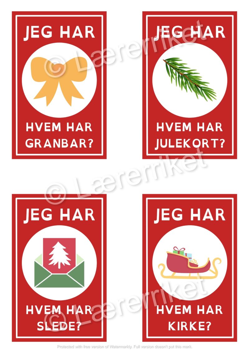 Jeg har - hvem har: Juletema - Image 7