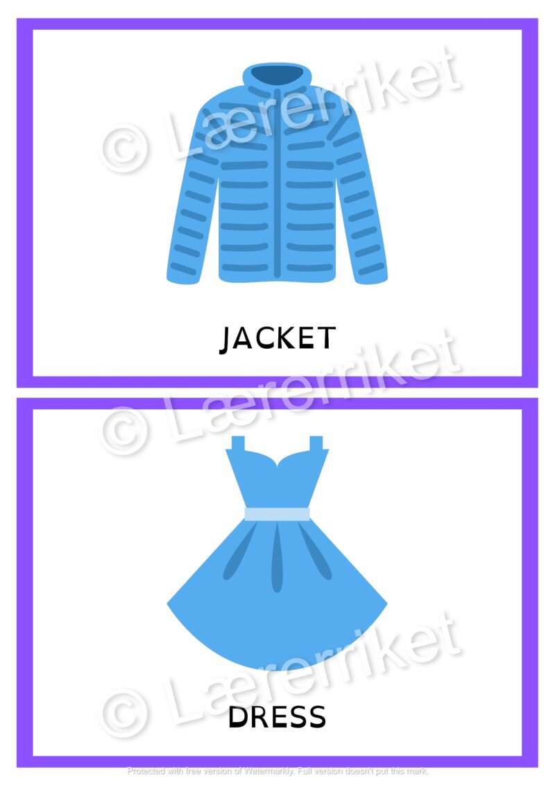 Flashcards - Clothes - Image 4