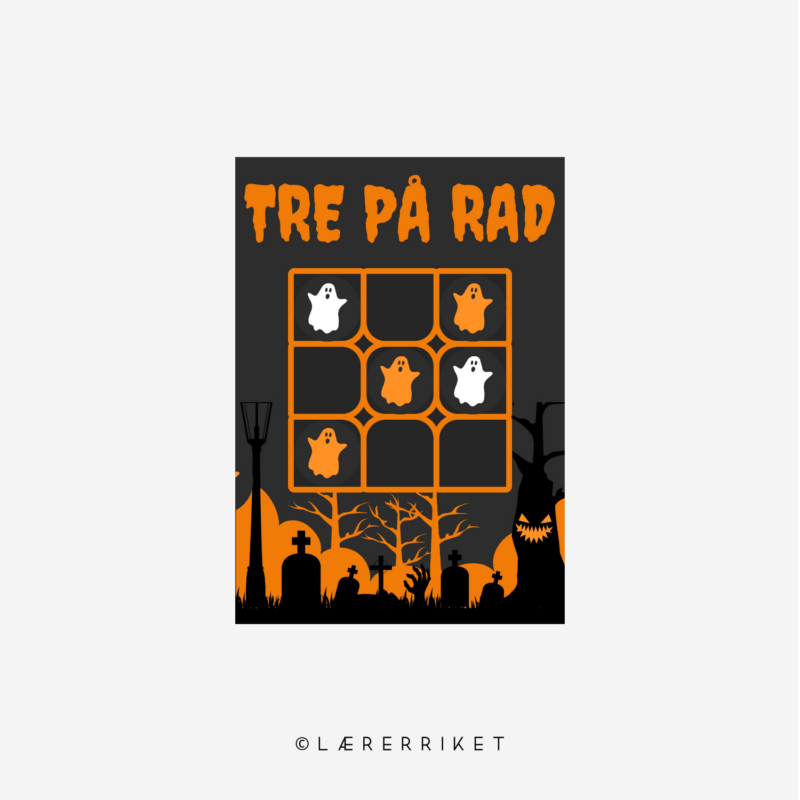 Tre på rad - halloween