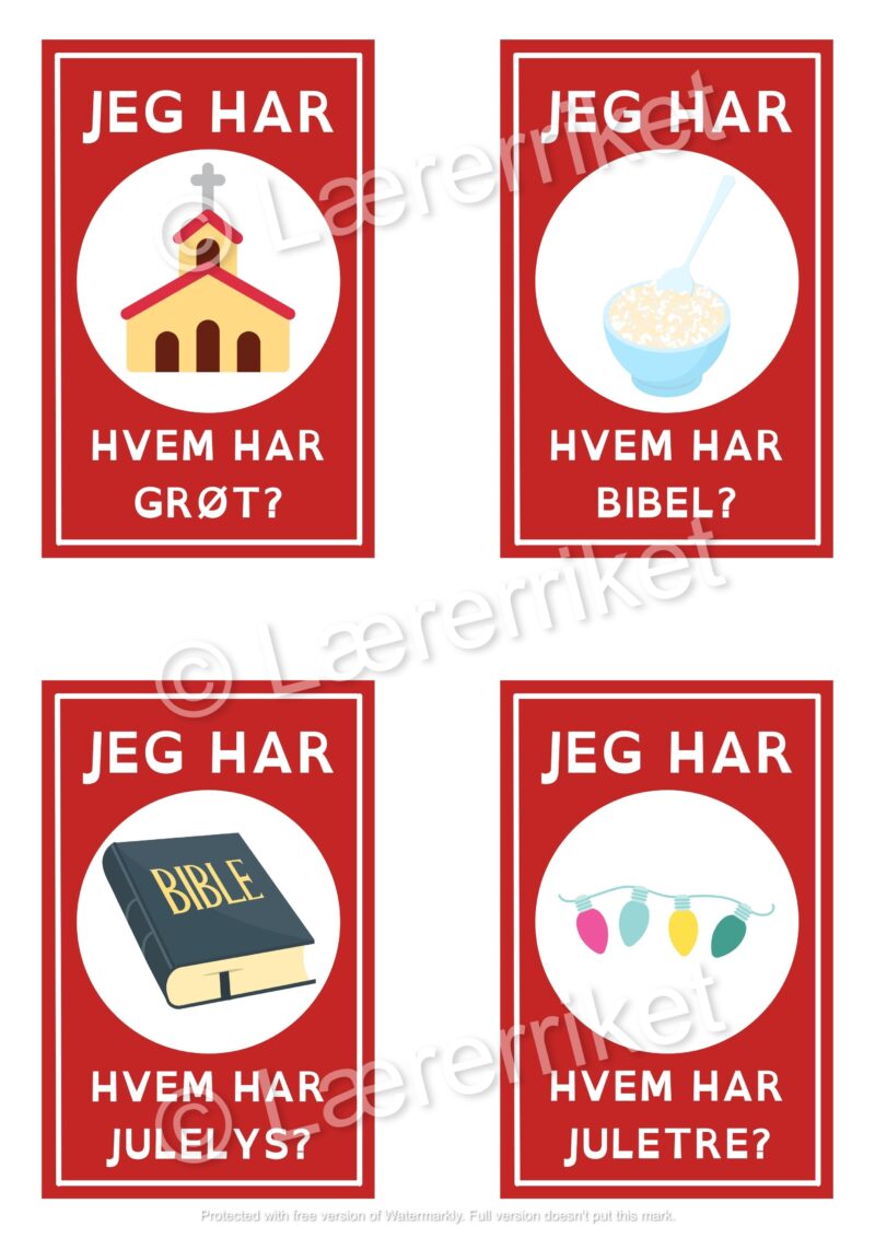 Jeg har - hvem har: Juletema - Image 8