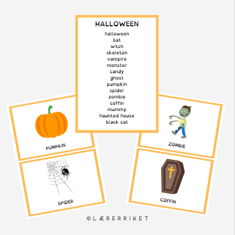 Flashcards - Halloween