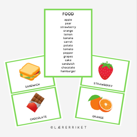 Flashcards - Food