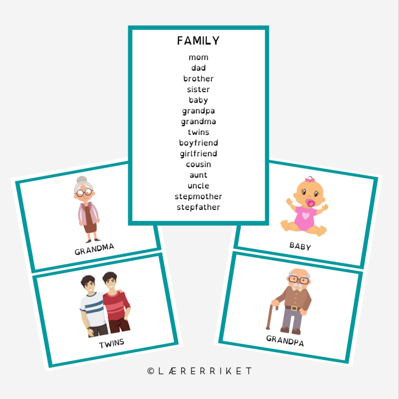 Flashcards - Family