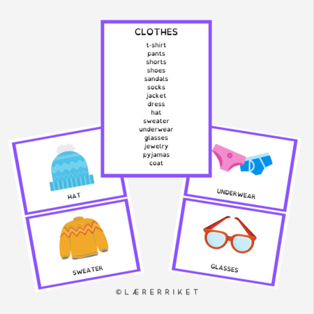 Flashcards - Clothes