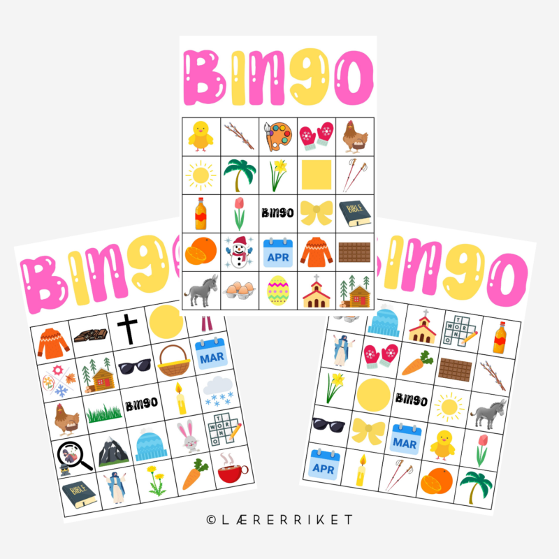 Påske-bingo