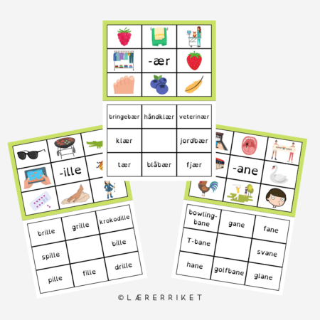 undervisningsopplegg, undervisningsmateriell, utskrift, oppgaver, skole, undervisning, fonologi, fonologisk bevissthet, brett, lesebrett, lesing, lesetrening, les ordene, ord, ordfamilier